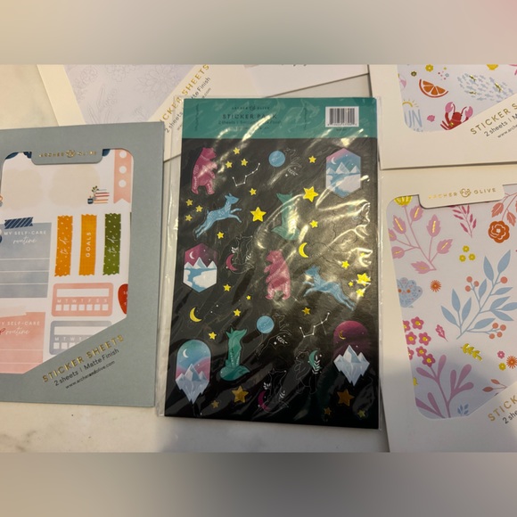 Archer and Olive sticker sheets - Picture 4 of 12